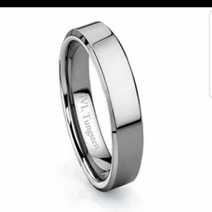 Tungsten wedding band